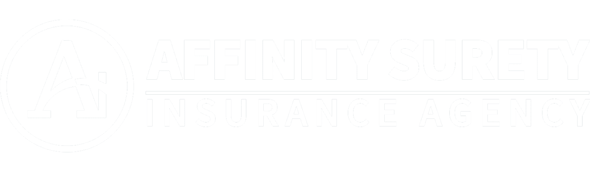 AFFINITY SURETY WHITE LOGO
